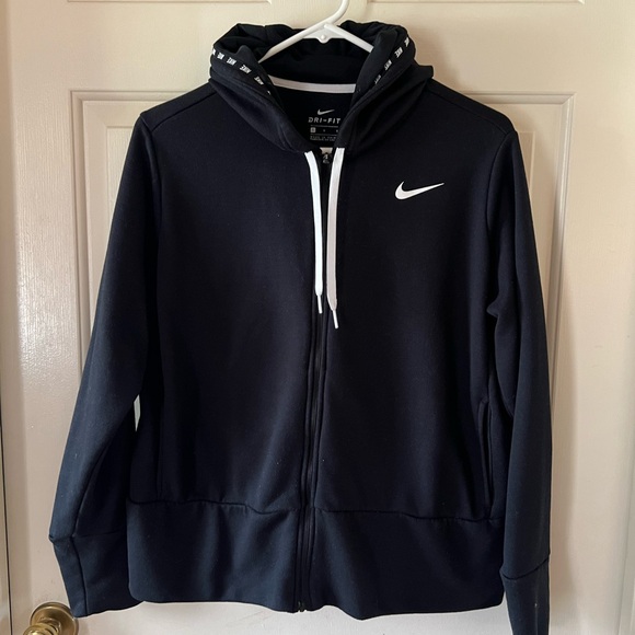 Nike Jackets & Blazers - Nike Black Dri-FIT Hoodie